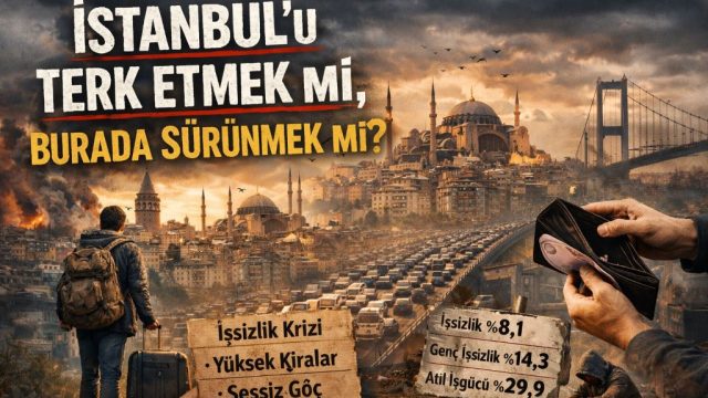 İstanbul’da Yaşamak mı, Dayanmak mı? İşsizlik, Yaşam Maliyeti ve Sessiz Göçün Hikâyesi